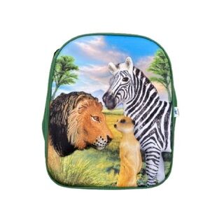 Mojo/Animal Planet Kids 3D Safari Animal Backpack with Mat & Animals Imaginative